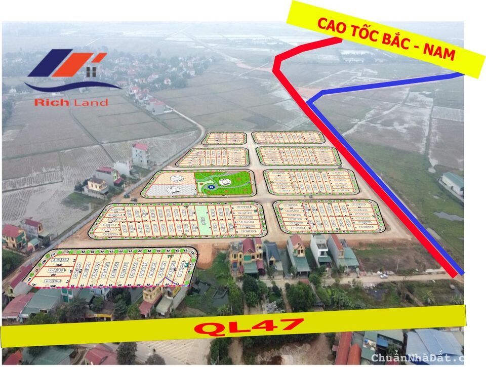 MB 887 Đông Minh Đông Sơn  Thanh Hóa - Vị trí Vàng ngay nút giao cao tốc Bắc Nam