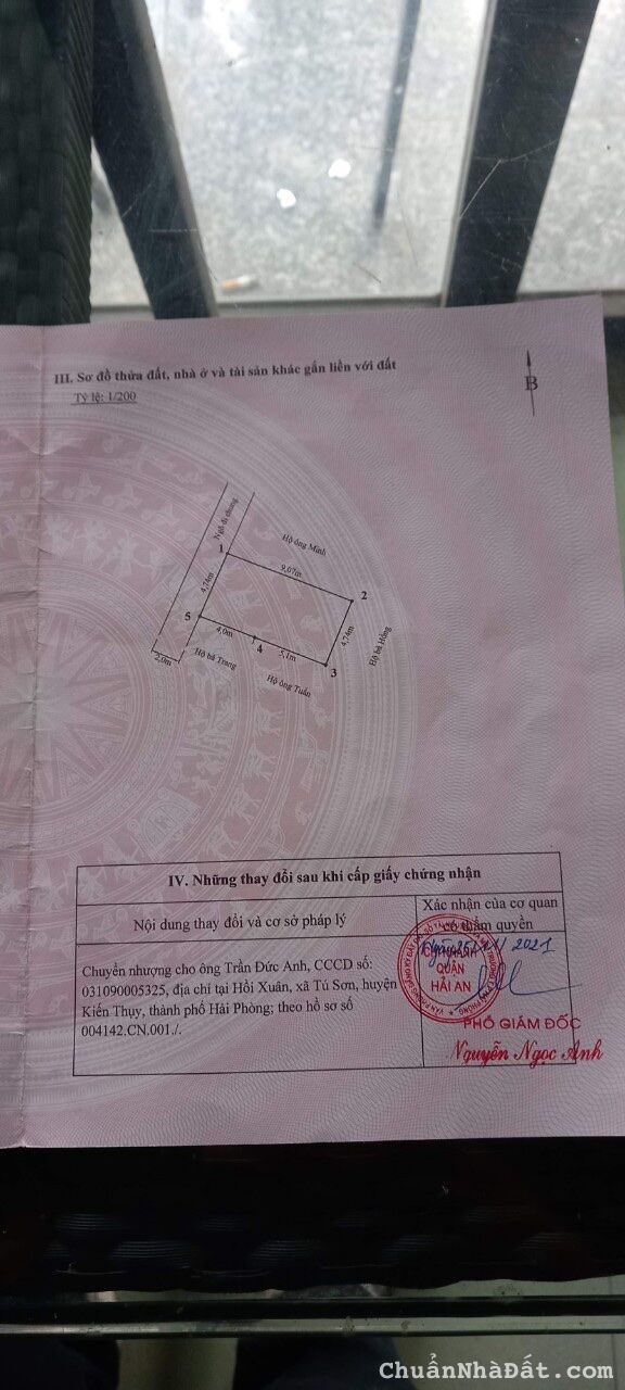 Bán nhanh lô đất 43m2 giá 820tr/m2 ngõ 32 Cát Khê , Tràng Cát, Hải An Bán nhanh lô đất 43m2 giá 820tr/m2 ngõ 32 Cát Khê , Tràng Cát, Hải An