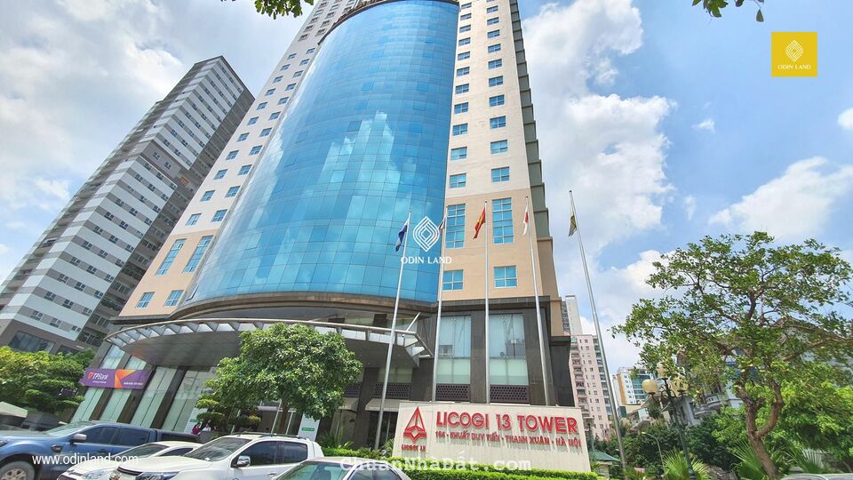 Cho thuê căn hộ LICOGI 13 Tower, Khuất Duy Tiến, 92 m2, 2 ngủ, 2wc, gần đủ đồ. Giá 12 triệu.