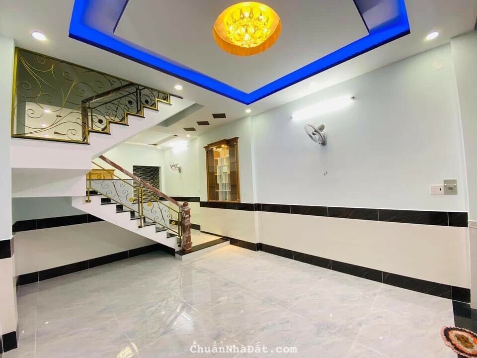Bán nhà mặt tiền Tân Thới Hiệp 21, Quận 12, 54m2, 4.5x12m, 3 tầng, 4PN, CHỈ 4,35 TỶ TL