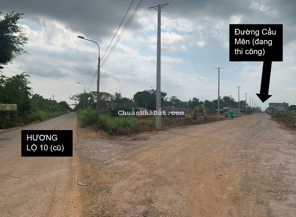 Vài sào dọc tuyến huyết mạch Cầu Mên Vài sào dọc tuyến huyết mạch Cầu Mên