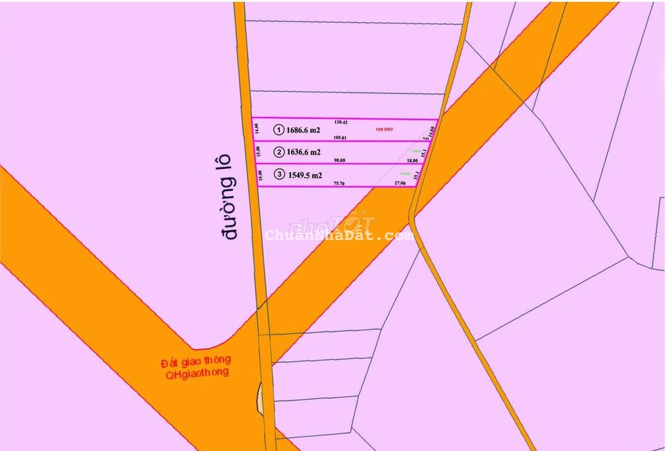 Vài sào dọc tuyến huyết mạch Cầu Mên