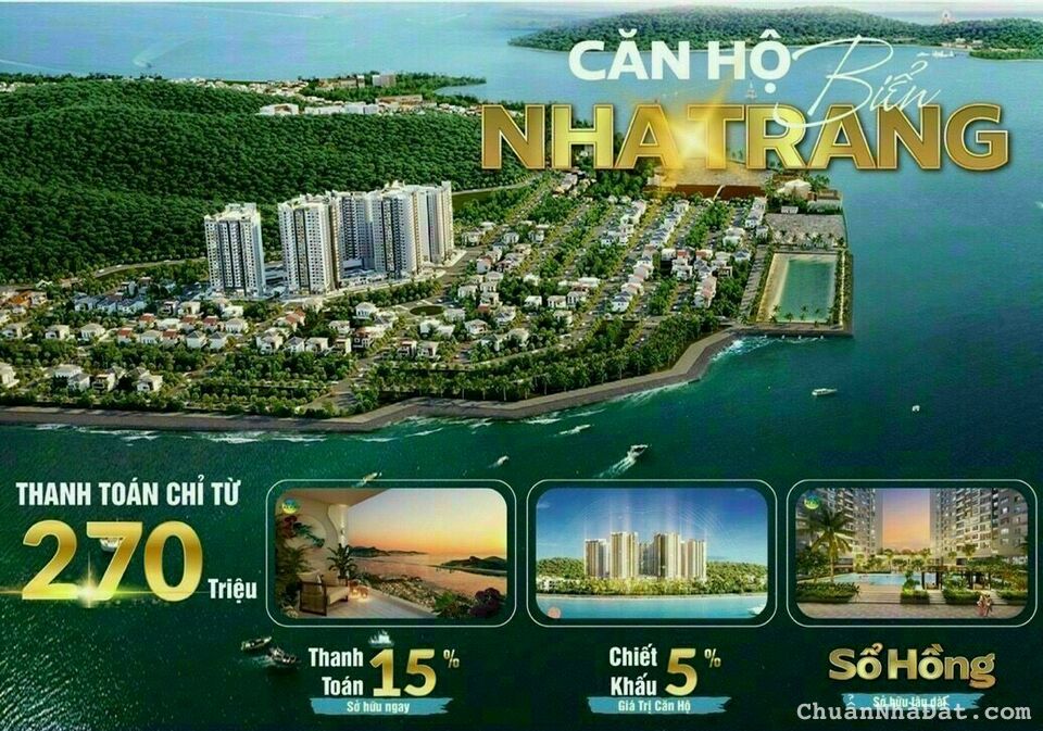 Cơ hội sở hữu căn hộ du lịch biển Nha Trang sổ hồng lâu dài