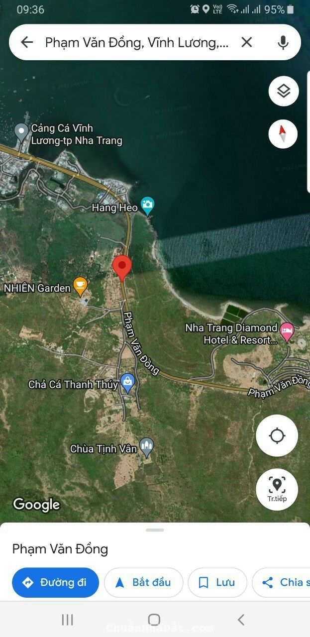 Bán lô đất đẹp mặt tiền 156m Phạm Văn Đồng, Nha Trang Bán lô đất đẹp mặt tiền 156m Phạm Văn Đồng, Nha Trang