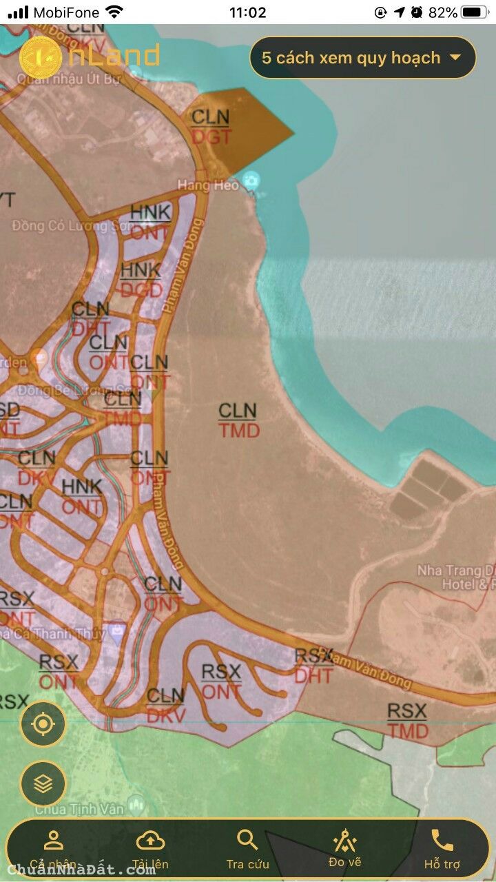 Bán lô đất đẹp mặt tiền 156m Phạm Văn Đồng, Nha Trang Bán lô đất đẹp mặt tiền 156m Phạm Văn Đồng, Nha Trang