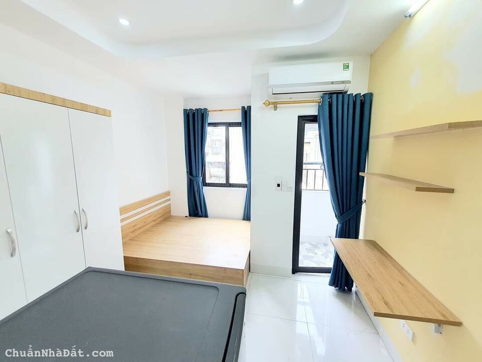 Căn hộ dịch vụ Thịnh Quang - Đống Đa 108m2 x 8 tầng, mặt tiền 6.2m, chỉ hơn 18 tỷ. Có TL