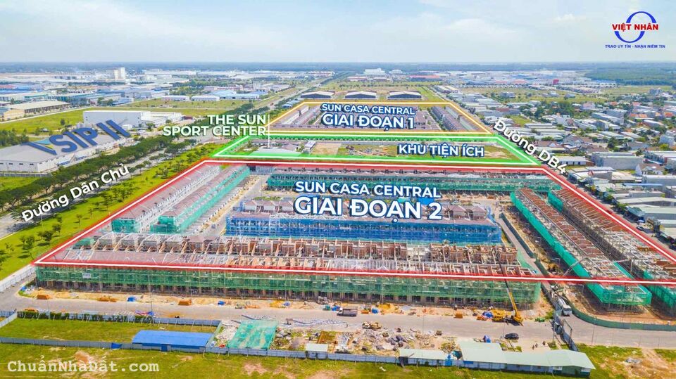 Chính thức bán giá F0 từ CĐT Visip- Suncasa Central đẳng cấp - hiện đại- văn minh