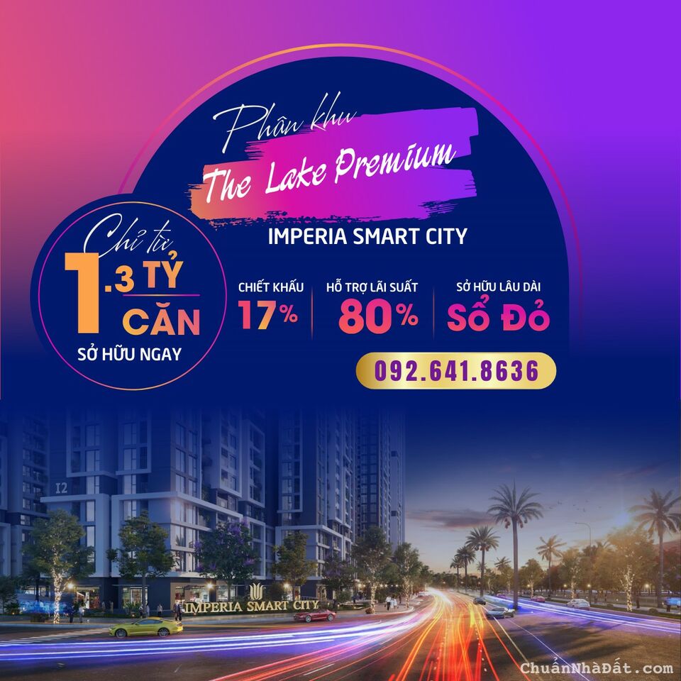Cơ hội sở hữu lâu dài căn hộ The Lake Premium đẳng cấp tại Imperia Smart City Cơ hội sở hữu lâu dài căn hộ The Lake Premium đẳng cấp tại Imperia Smart City