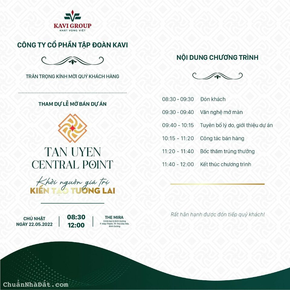 DỰ ÁN TUYỆT ĐẸP TẠI BÌNH DƯƠNG