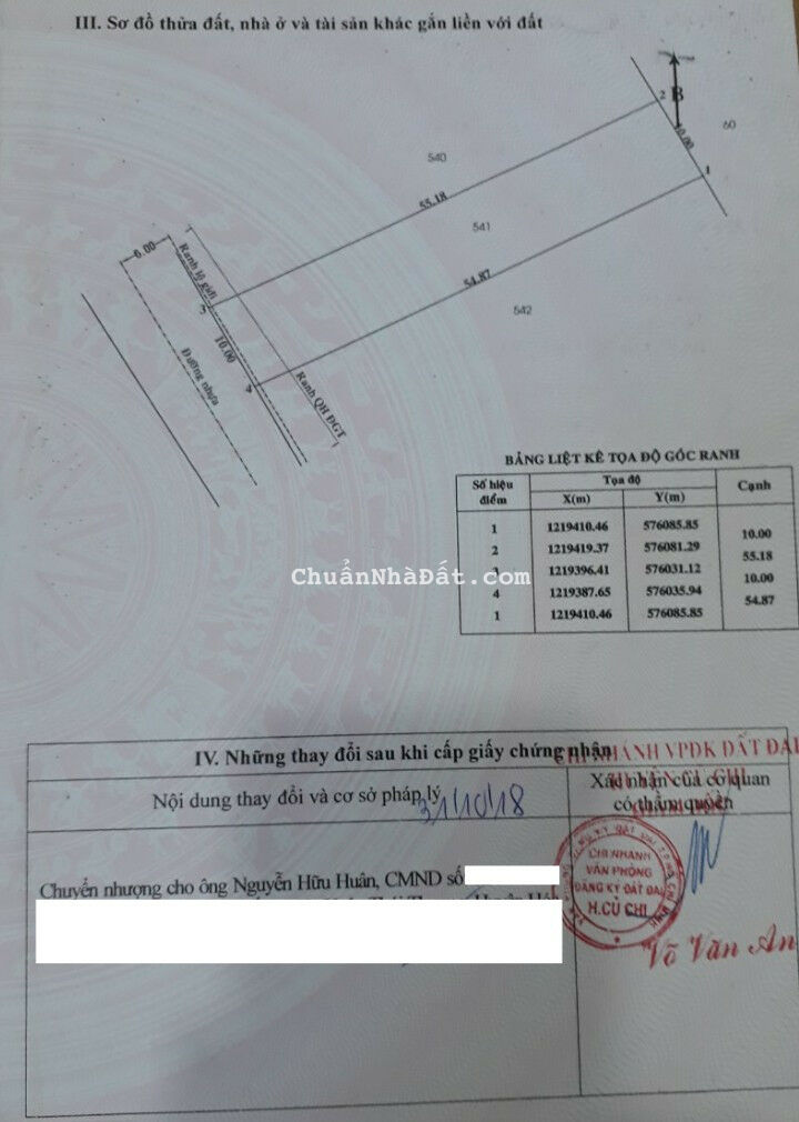 Bán đất nông nghiệp 549.2m² tại đường Đăng Thị Tô, Xã Trung Lập Hạ, Huyện Củ Chi. Giá 3 tỷ.