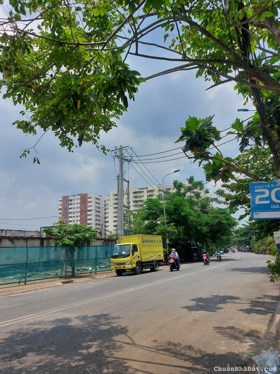 Phan Huy Ích-MT 9.4m-cạnh UB-chung cư Khang Gia-nhà mới-123m-giá tốt-LH:0786961692.