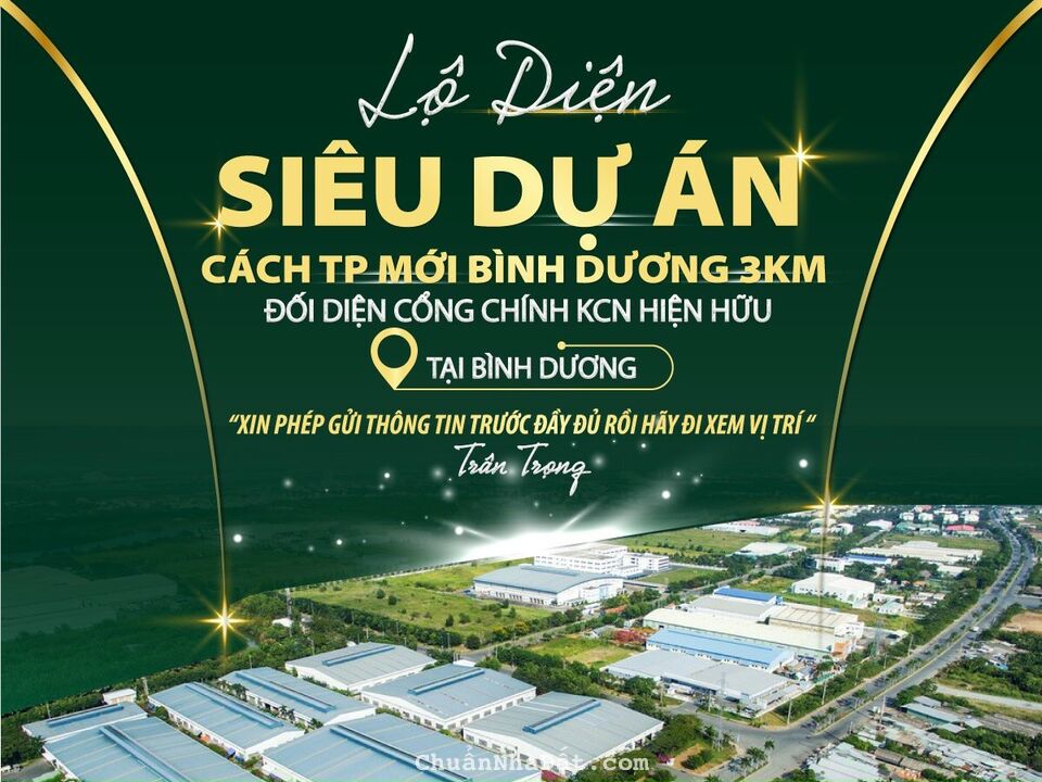 Chỉ 600tr sở hữu ngay đất nền mặt tiền DT741, đối diện KCN lớn, Phú Giáo, Bình Dương