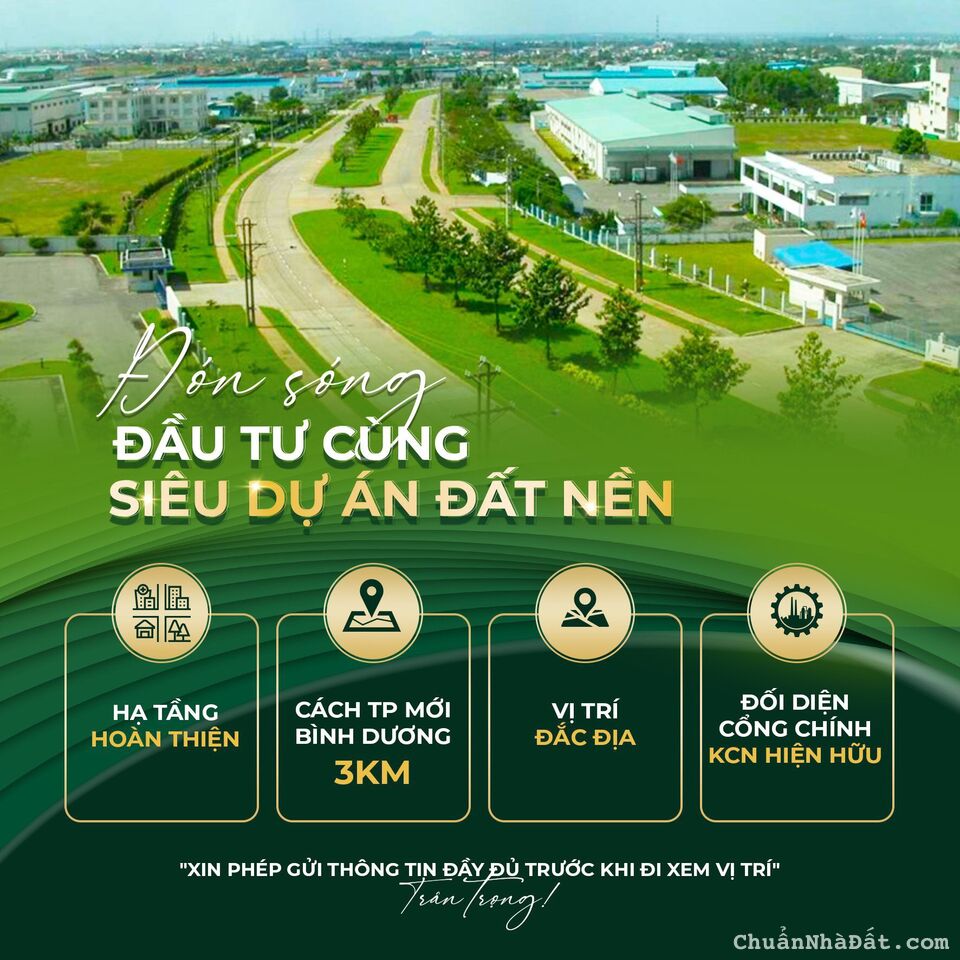 Chỉ 600tr sở hữu ngay đất nền mặt tiền DT741, đối diện KCN lớn, Phú Giáo, Bình Dương