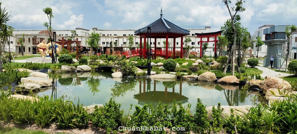 BÁN ĐẤT NỀN, NHÀ PHỐ, BIỆT THỰ FULL THỔ CƯ GẦN KHU CÔNG NGHIỆP