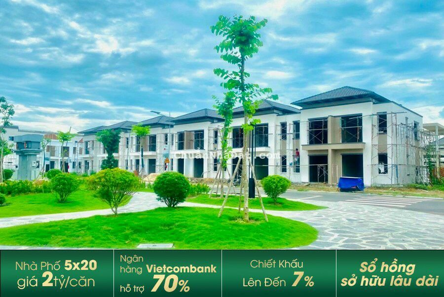 BÁN ĐẤT NỀN, NHÀ PHỐ, BIỆT THỰ FULL THỔ CƯ GẦN KHU CÔNG NGHIỆP