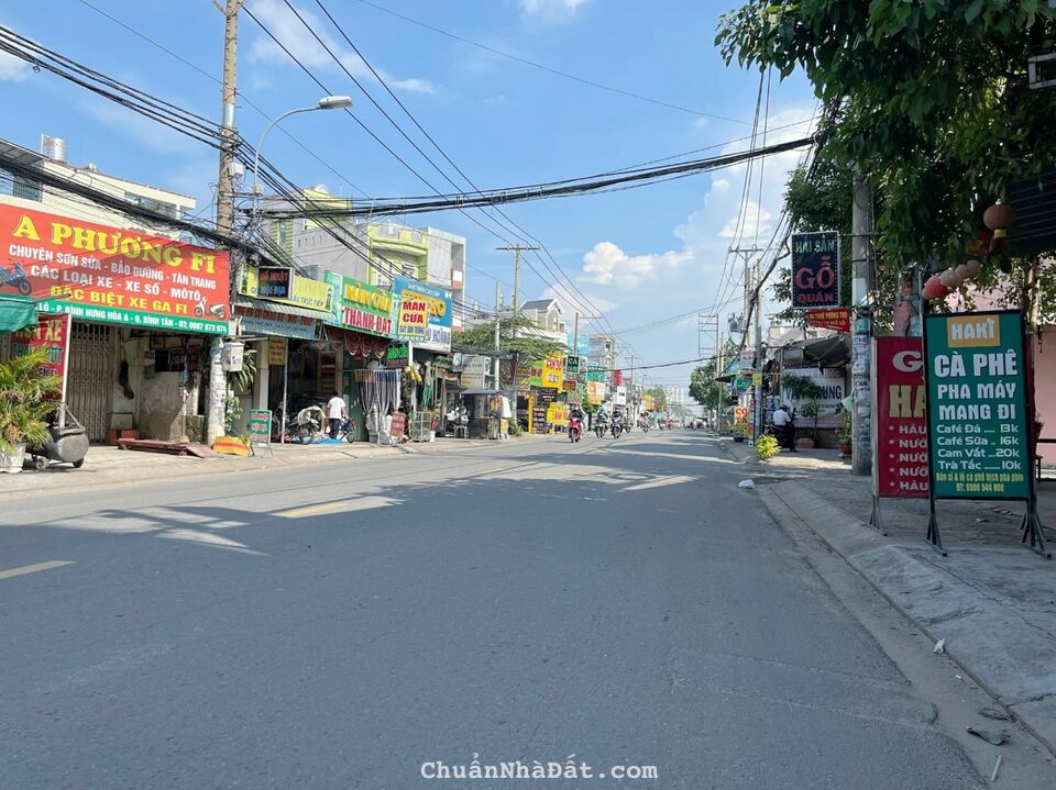 Mặt tiền Mã Lò giáp Lê Văn Quới, 113m2, giá chỉ nhỉnh 9 tỷ. Nơi KD sầm uất đa nghành nghề. Sát vách Tân Phú.