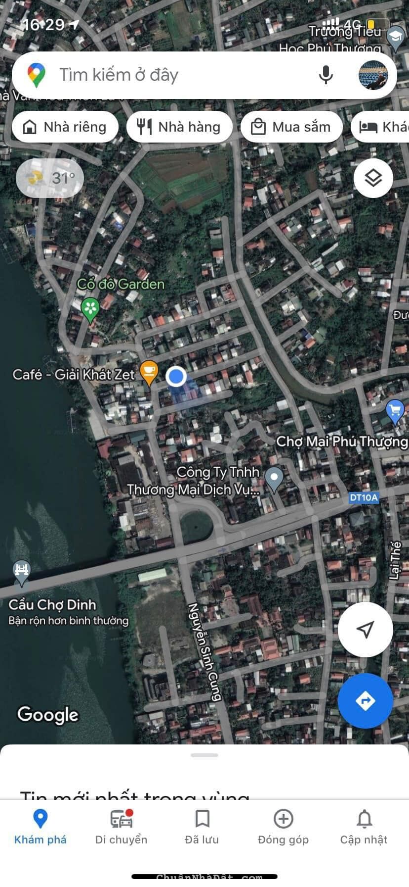 Bán đất Tây Thượng ngay chân cầu Chợ Dinh Bán đất Tây Thượng ngay chân cầu Chợ Dinh