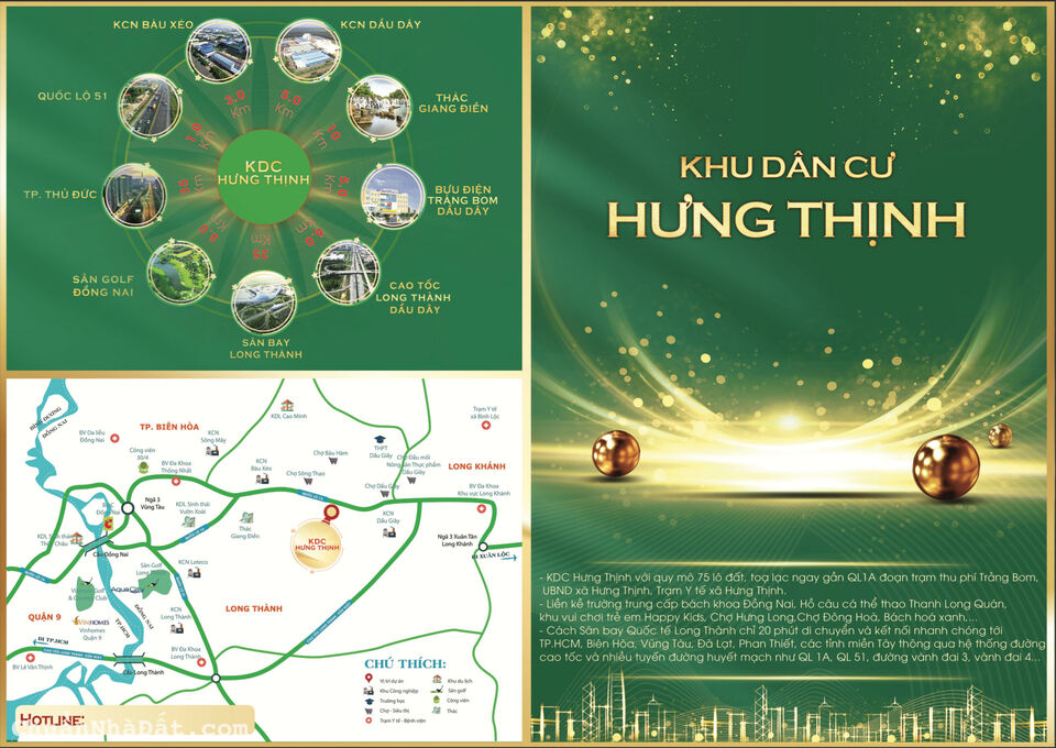 CHỈ 850 TRIỆU SỞ HỮU NGAY ĐẤT NỀN SỔ ĐỎ NGAY TRUNG TÂM TRẢNG BOM 