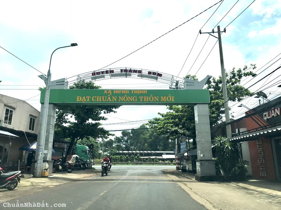 CHỈ 850 TRIỆU SỞ HỮU NGAY ĐẤT NỀN SỔ ĐỎ NGAY TRUNG TÂM TRẢNG BOM 