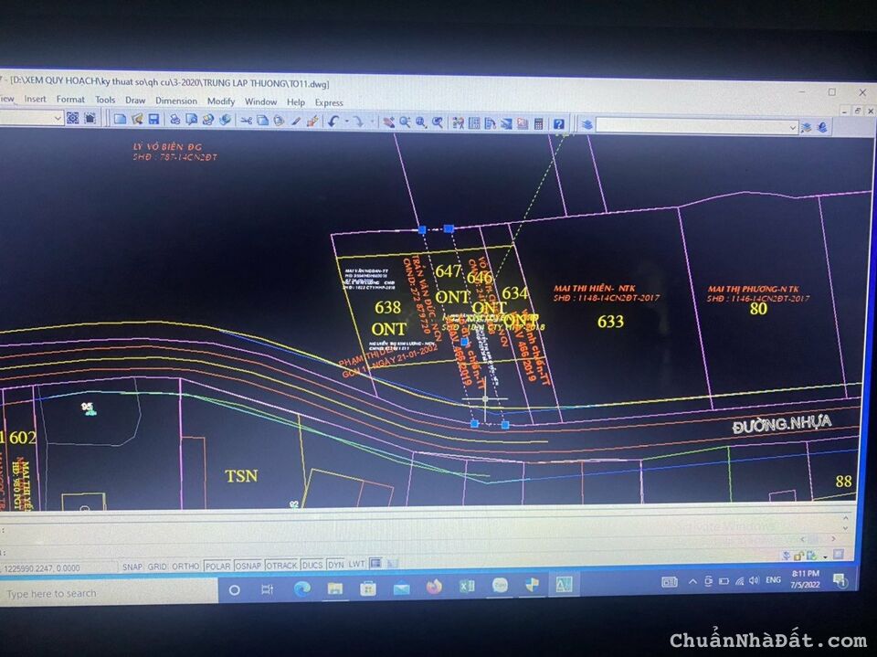 Ra nhanh lô đất full thổ cư nằm trong KDC số 2 ở Trung Lập Thượng - Củ Chi giá 1 tỷ 75