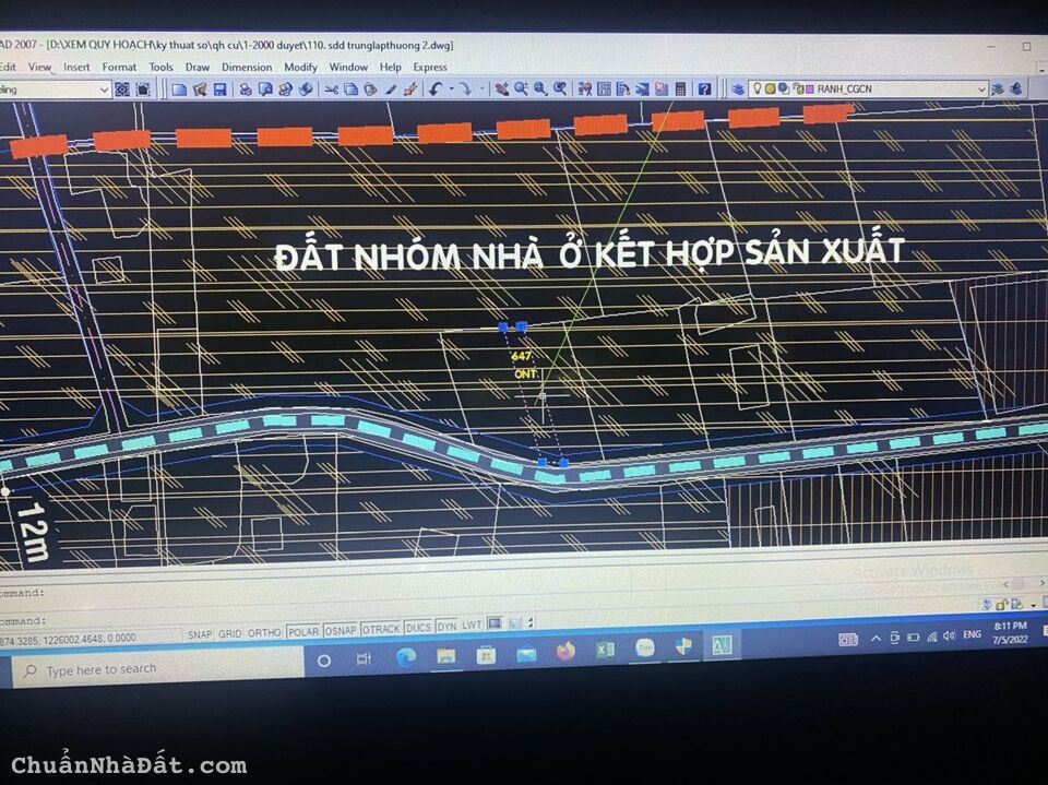 Ra nhanh lô đất full thổ cư nằm trong KDC số 2 ở Trung Lập Thượng - Củ Chi giá 1 tỷ 75