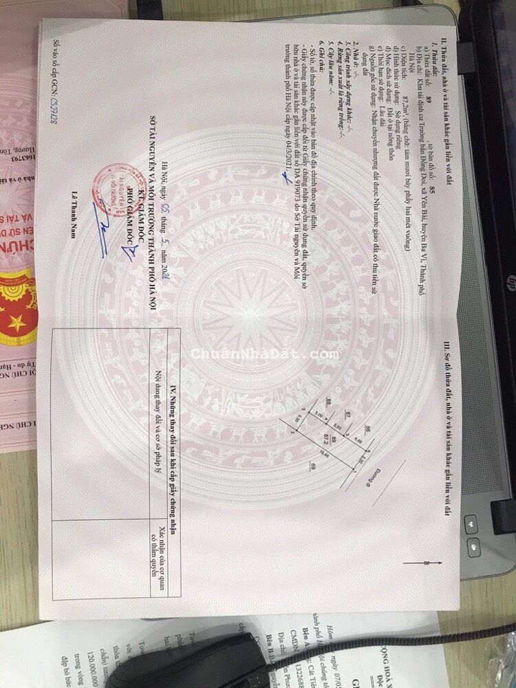 Bán Đất - Yên Bài - Ba Vì - Hà Nội