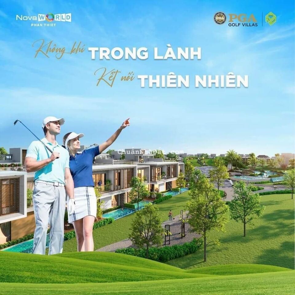 Novaworld Phan Thiết-Villas Gofl-Thanh Toán 5%/Đợt1- Chiết Khấu Quý 2 Lên Đến 15%. Giá Gốc Từ 14Ty