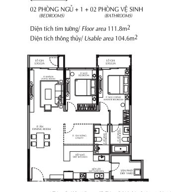 Celadon City - Diamond Brilliant, bán B1.6.03, 3 phòng ngủ CK cực cao - giảm 3 năm PQL, giá 51tr/m2