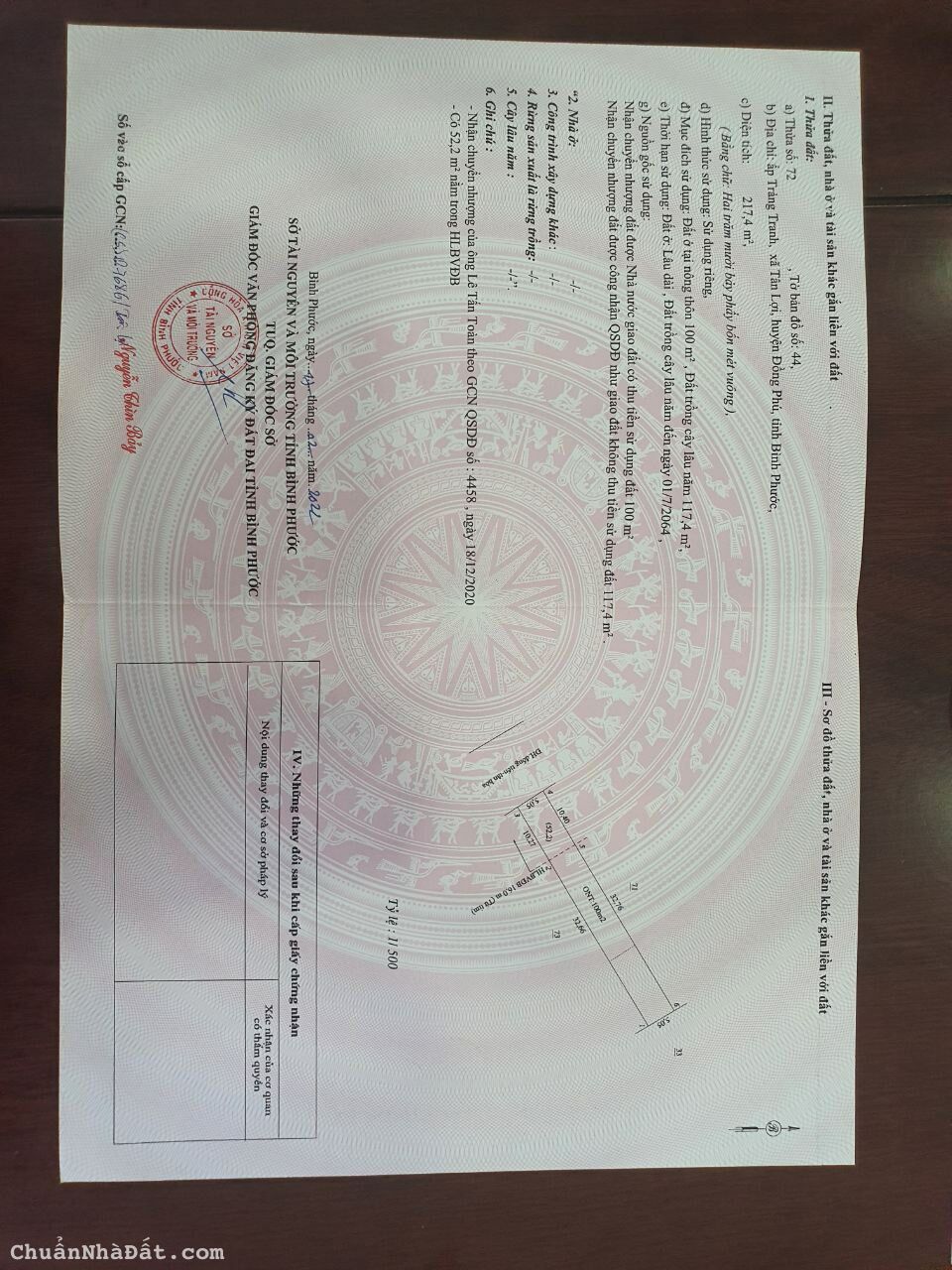 Đất mặt tiền liên huyện khu công nghiệp Becamex Đồng Phú