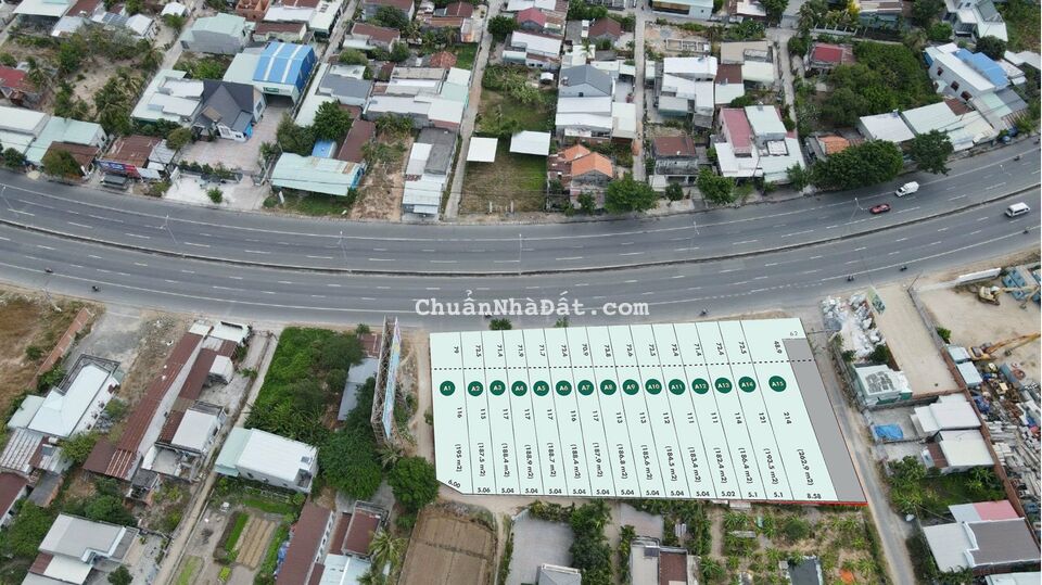 BÁN ĐẤT MẶT TIỀN QL 51 GẦN TRẠM THU PHÍ SỐ 3 ,XÃ TÂN HẢI , TX PHÚ MỸ . DT 188M2 