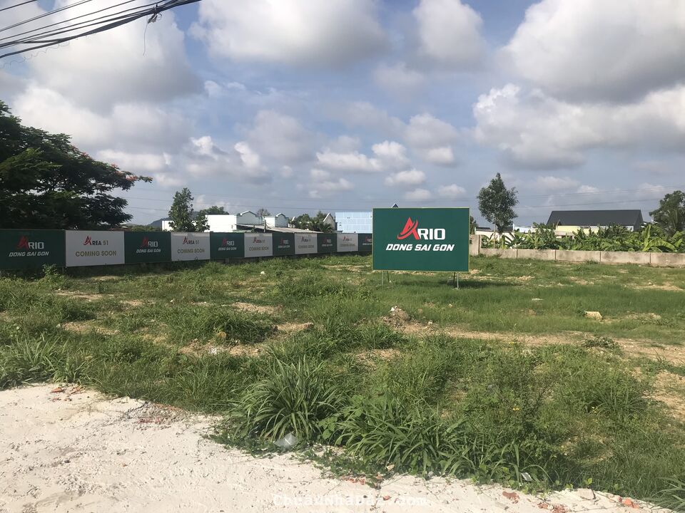 BÁN ĐẤT MẶT TIỀN QL 51 GẦN TRẠM THU PHÍ SỐ 3 ,XÃ TÂN HẢI , TX PHÚ MỸ . DT 188M2 