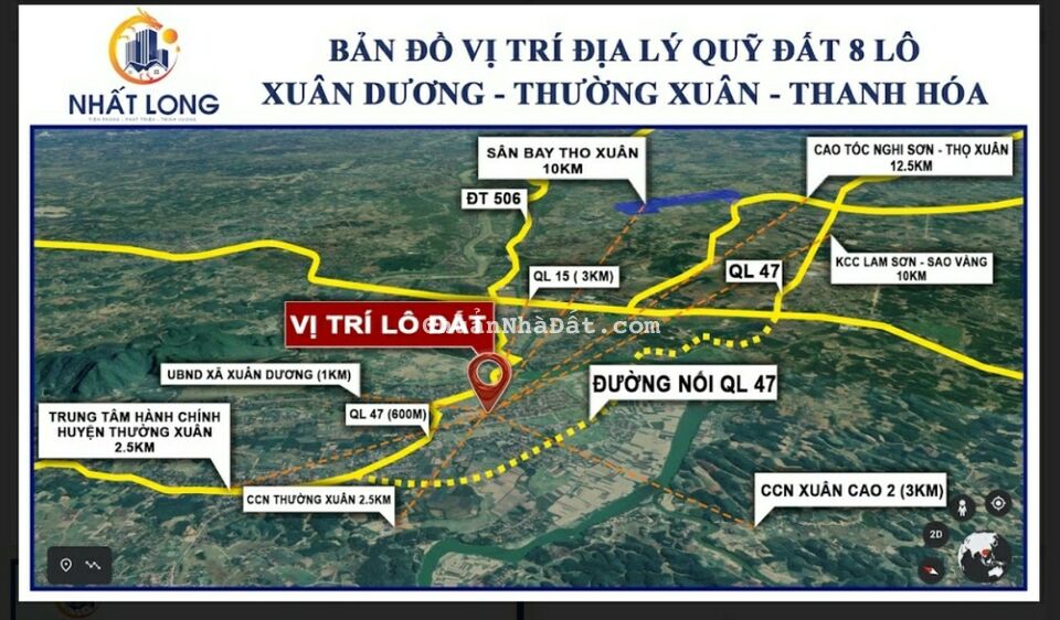 Bán đất nền giá rẻ, tiềm năng tăng giá rất cao khu vực THƯỜNG XUÂN-THANH HÓA 