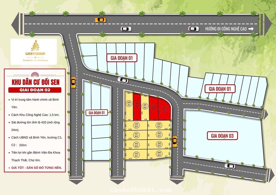 Bán đất nền View cực đẹp giá cực sốc khu vực xã BÌNH YÊN-THẠCH THẤT 