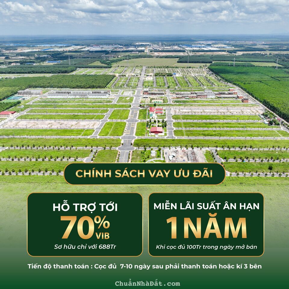 Đất đã có sổ tại TTHC Bàu Bàng sở hữu chỉ từ 688tr Đất đã có sổ tại TTHC Bàu Bàng sở hữu chỉ từ 688tr