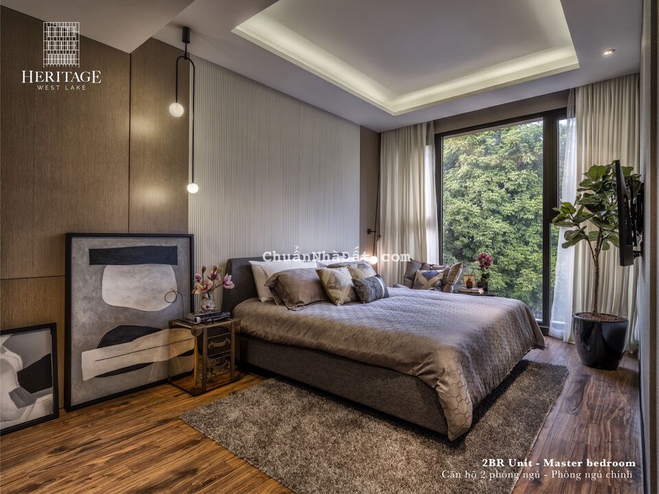 Bán căn 3PN 145m2 view công viên tại Heritage Westlake - 677 Lạc Long Quân, Tây Hồ