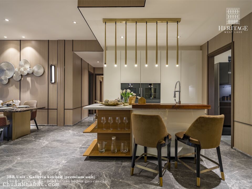 Bán căn 3PN 145m2 view công viên tại Heritage Westlake - 677 Lạc Long Quân, Tây Hồ