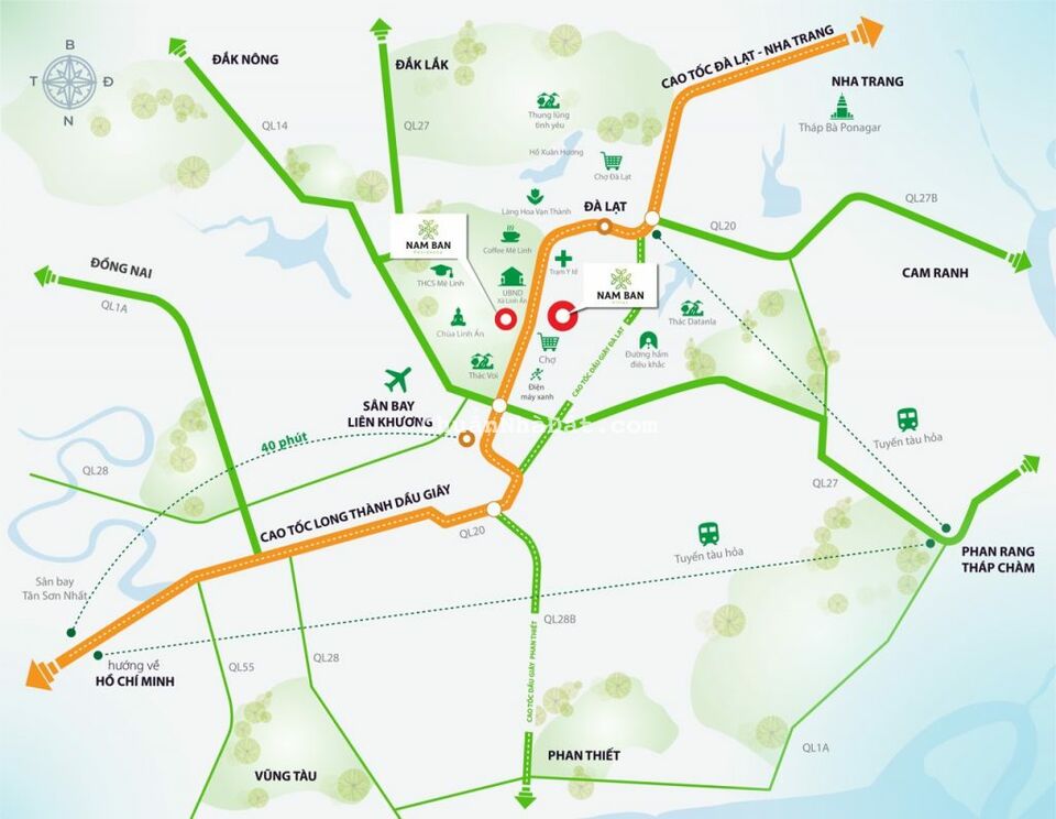 Đất Lâm Hà, giá chỉ 5 tr/m2, có sổ hồng an toàn pháp lý