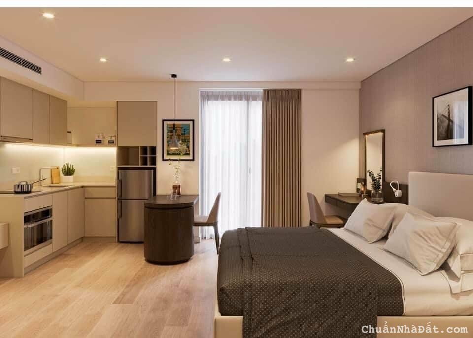 Cho thuê căn hộ Đ. Đặng Thai Mai, DT 40m2, 1 phòng ngủ, đầy đủ nội thất. Giá 8tr