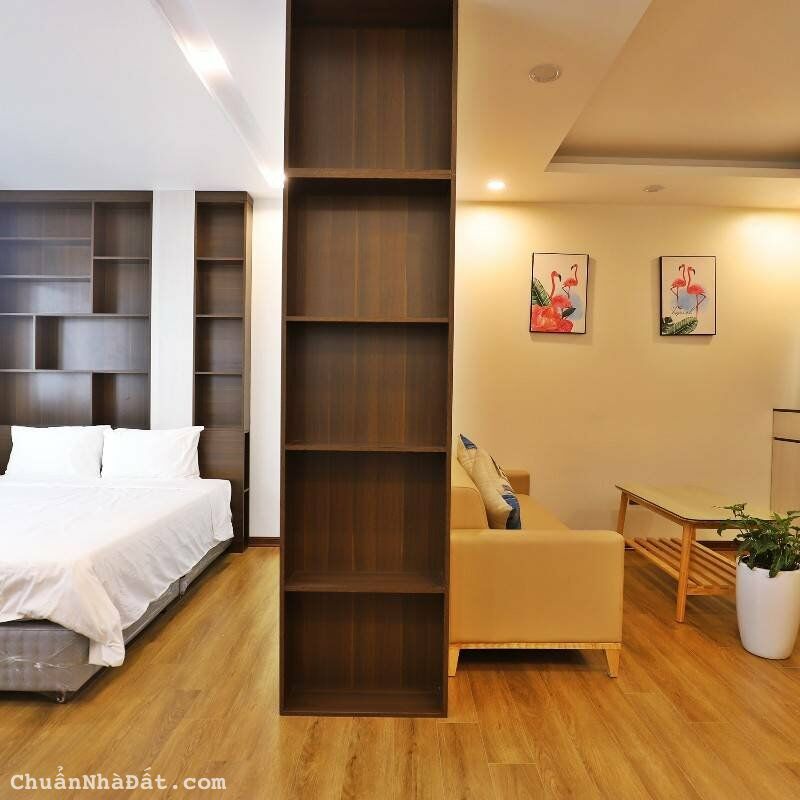 Cho thuê căn hộ Đ. Đặng Thai Mai, DT 40m2, 1 phòng ngủ, đầy đủ nội thất. Giá 8tr