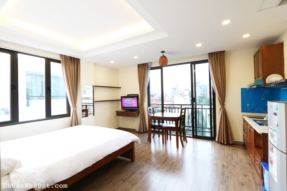 Cho thuê căn hộ Đ. Tây Hồ, DT 40m2, 1 phòng ngủ, đầy đủ nội thất. Giá 6.5 triệu