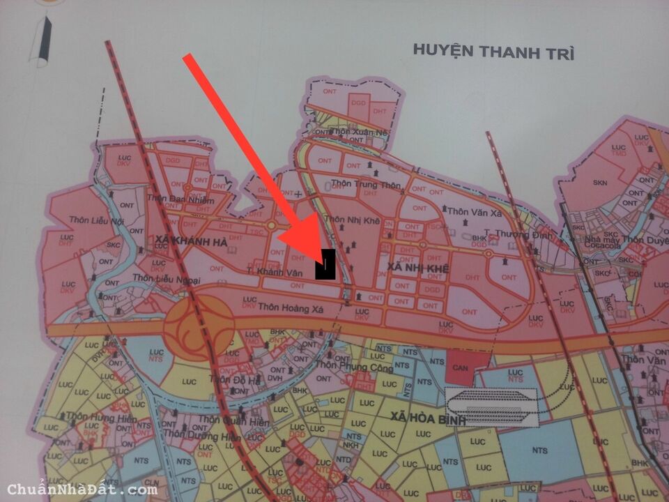 Bán đất tại thôn Khánh Vân xã Khánh Hà 60m, giá 1ty850