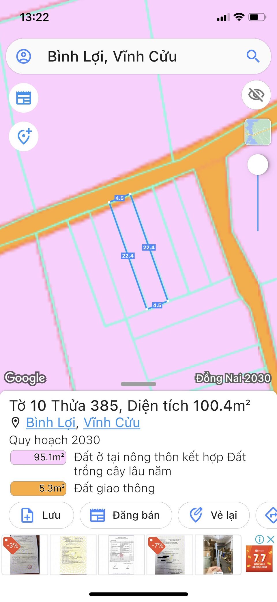Bán đất vàng  vị trí đắc địa đầu tư sinh lời cao