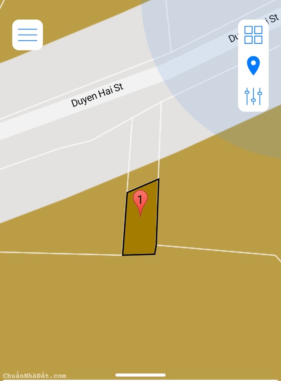 Bán lô đất mặt tiền đường Duyên Hải 203m2 vị trí đất đỏ ở xã Long hòa cơ hội phát triển cao 