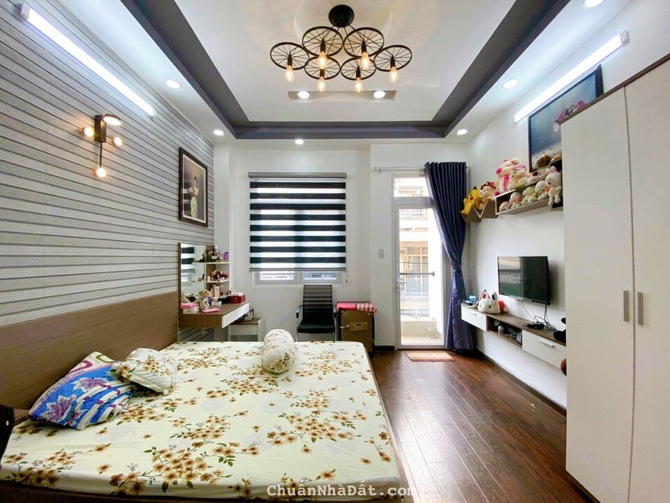 Bán nhà hẻm 6m thông đường Vườn Lài DT: 4x16m 2 lầu st nhà mới