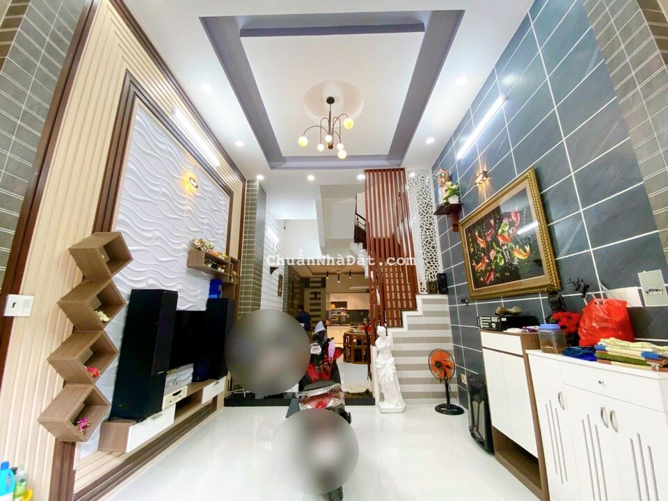 Bán nhà hẻm 6m thông đường Vườn Lài DT: 4x16m 2 lầu st nhà mới