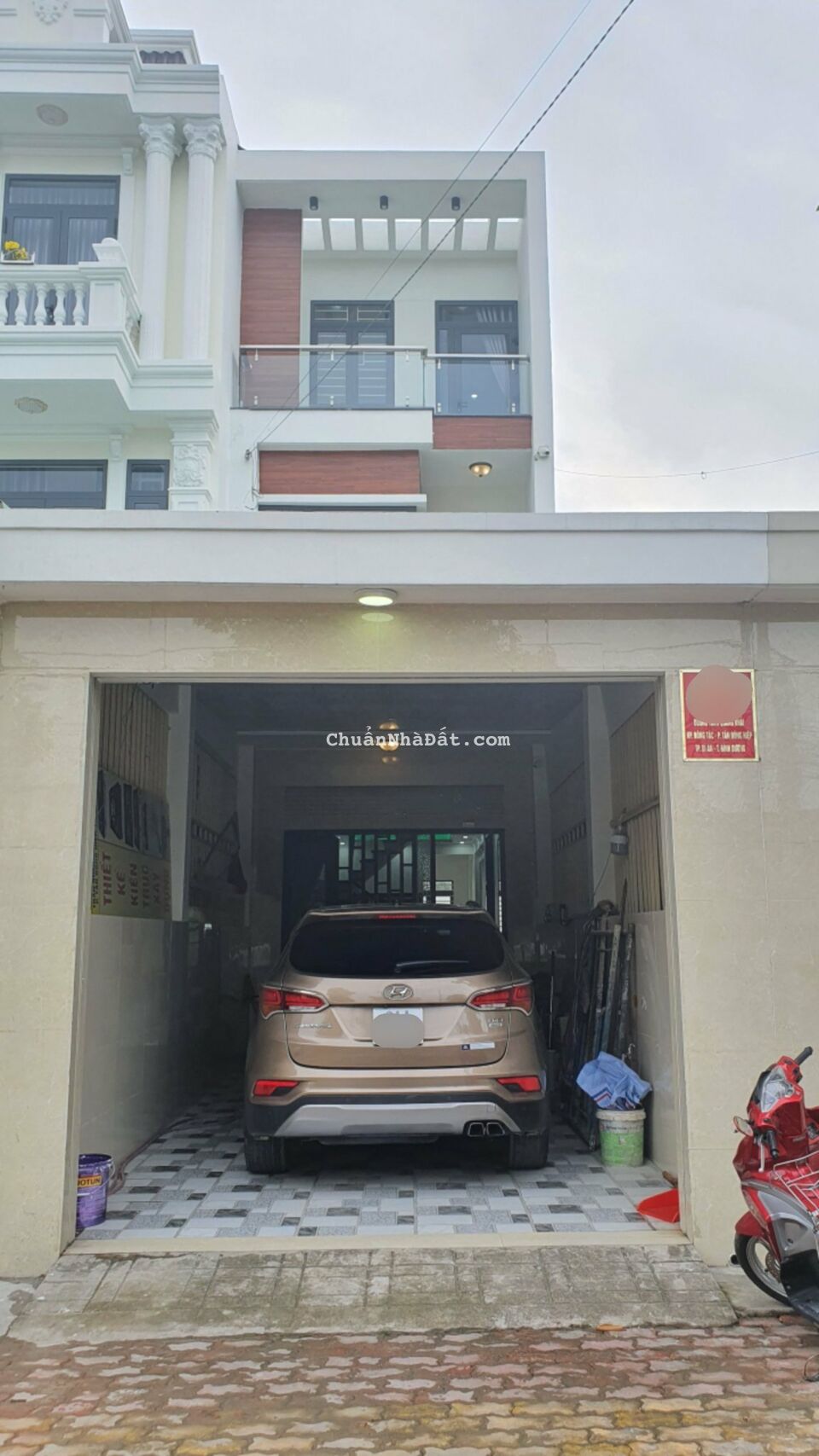 Bán nhà 1T2L mặt tiền kinh doanh Trần Quang Khải 100m2(4x25) thổ cư 60m2 gần chợ Dĩ An 1 