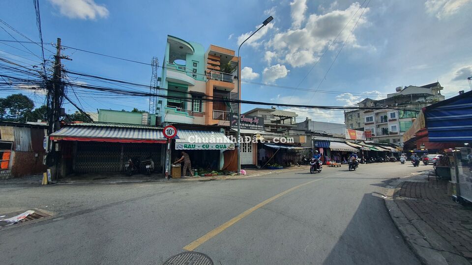 Bán nhà 116m2(5x23) thổ cư 114m2 mặt tiền chợ Dĩ An 1