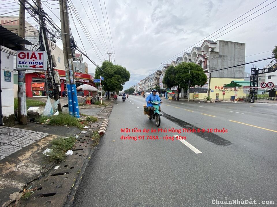 Bán đất mặt tiền kinh doanh đường 22m KDC Phú Hồng Thịnh 6 phường Bình An Bán đất mặt tiền kinh doanh đường 22m KDC Phú Hồng Thịnh 6 phường Bình An
