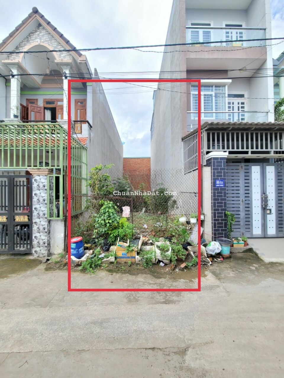 Bán đất đường Trần Hưng Đạo 80m2(4x20) thổ cư 60m2 gần chợ Dĩ An 1