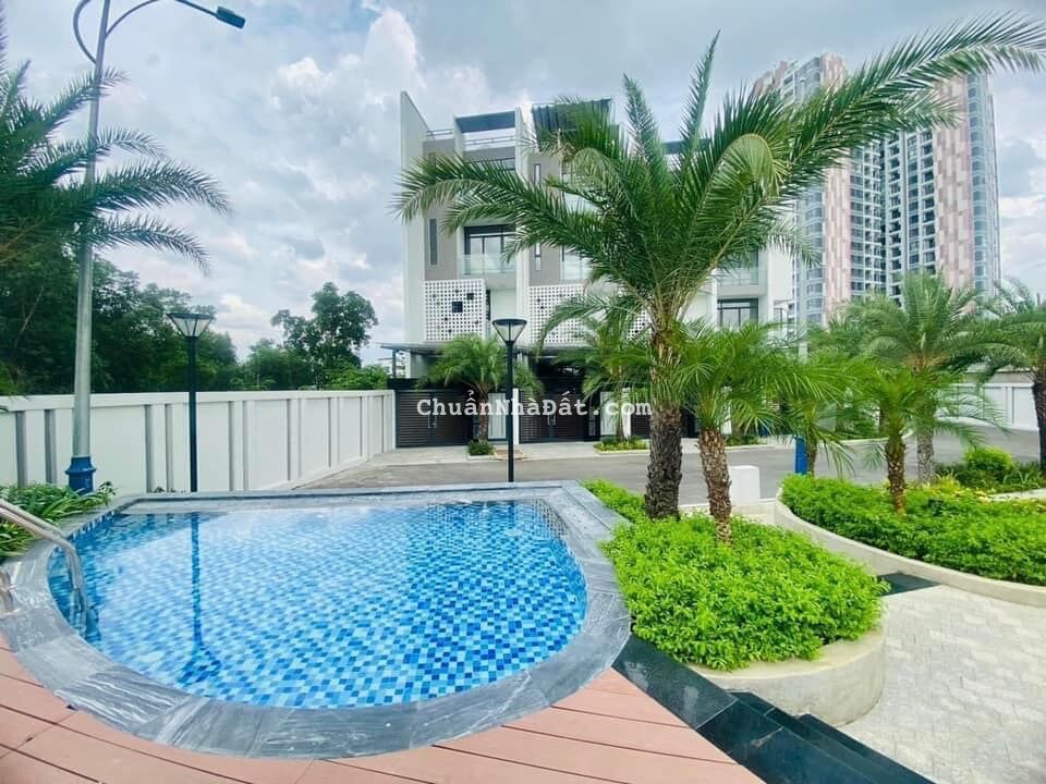 Mua nhà phố Precia Riverside khu compound cao cấp căn góc view sông